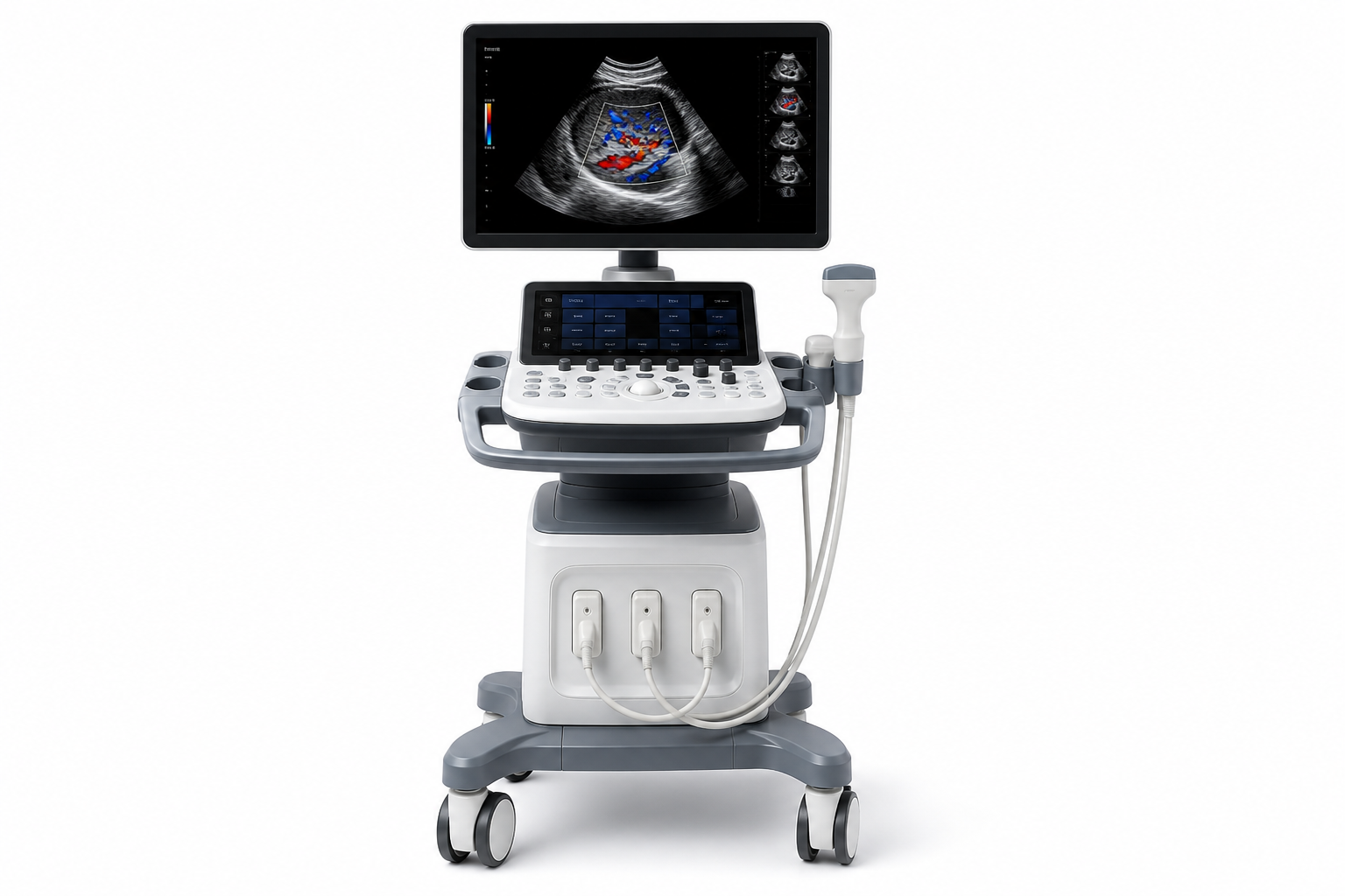 Portable Color Doppler Ultrasound System