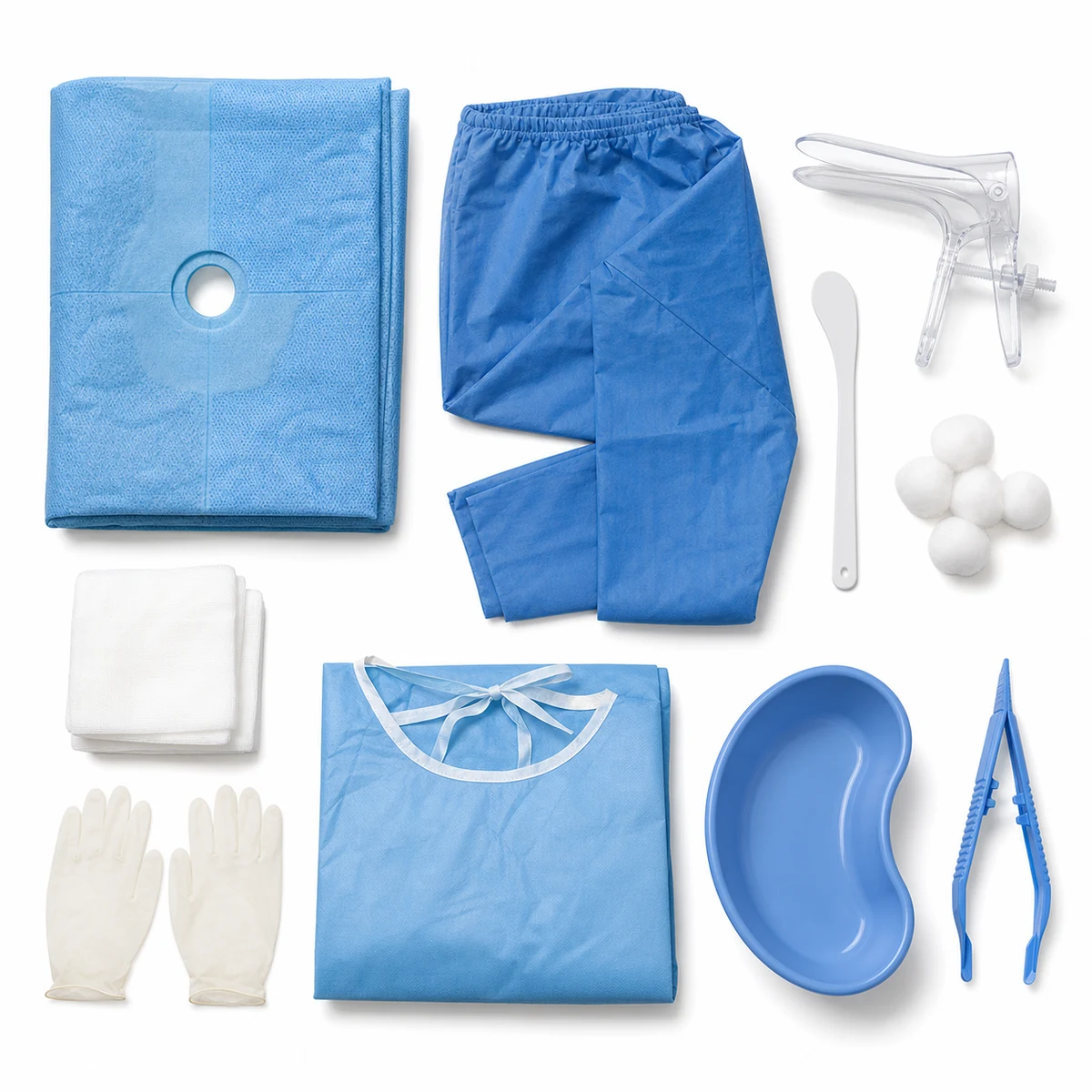 Disposable Dilation and Curettage (D&C) Pack